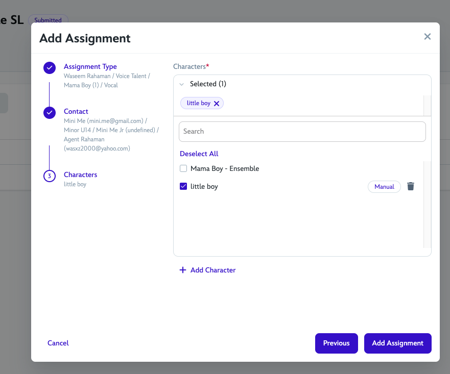 Complete Add Assignment Complete Add Assignment